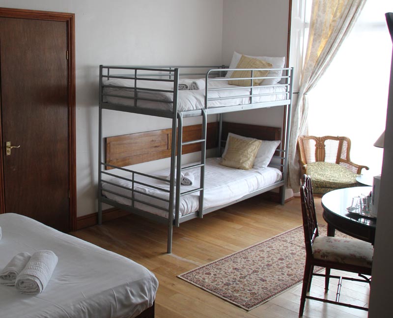 Picture of hostel bunk bedded room suitable for school residential trips