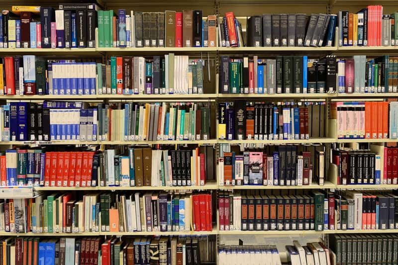 Picture of library to reference cross-curricular themed school trips
