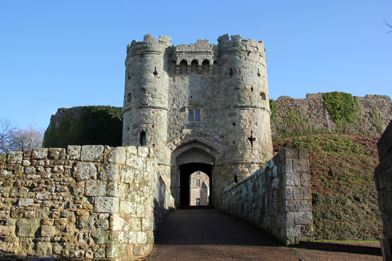 Photo of Carisbrooke Castle entrance
