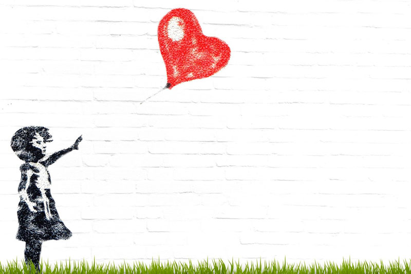 Picture of a Banksy to reference artists and writers themed school trips