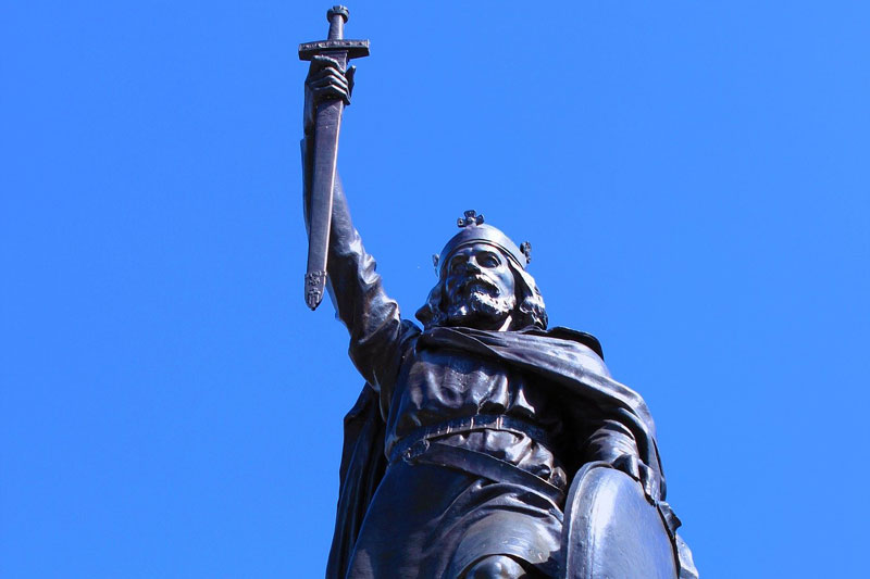 Picture of saxon to reference anglo-saxon themed school trips